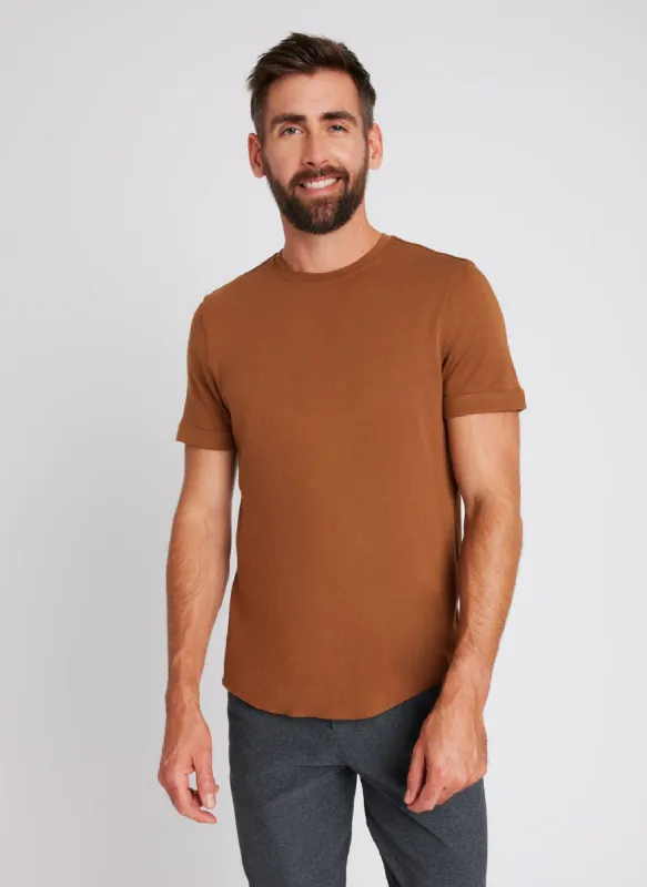 Brushed Crewneck Tee sold by Kit and Ace