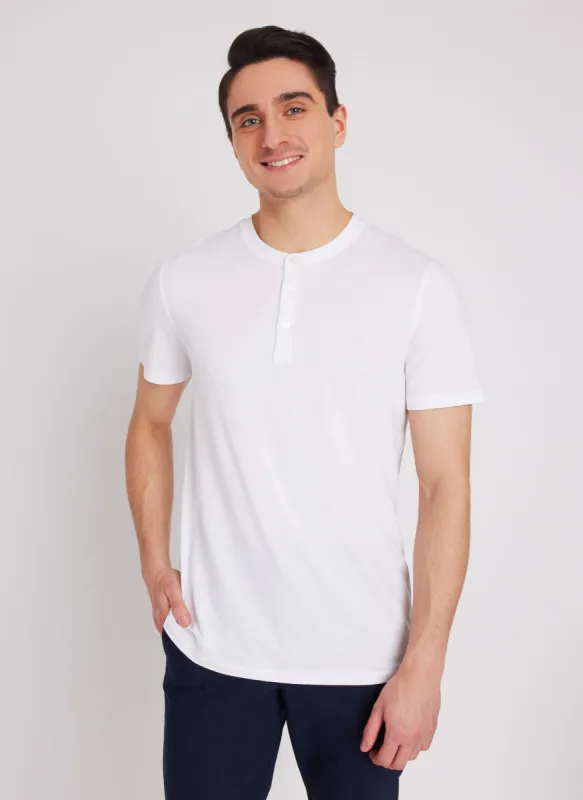 Ace Pima Henley Tee sold by Kit and Ace