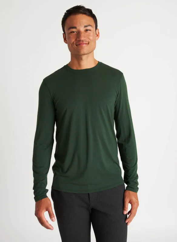 Ace Long Sleeve Crew Tech Tee sold by Kit and Ace