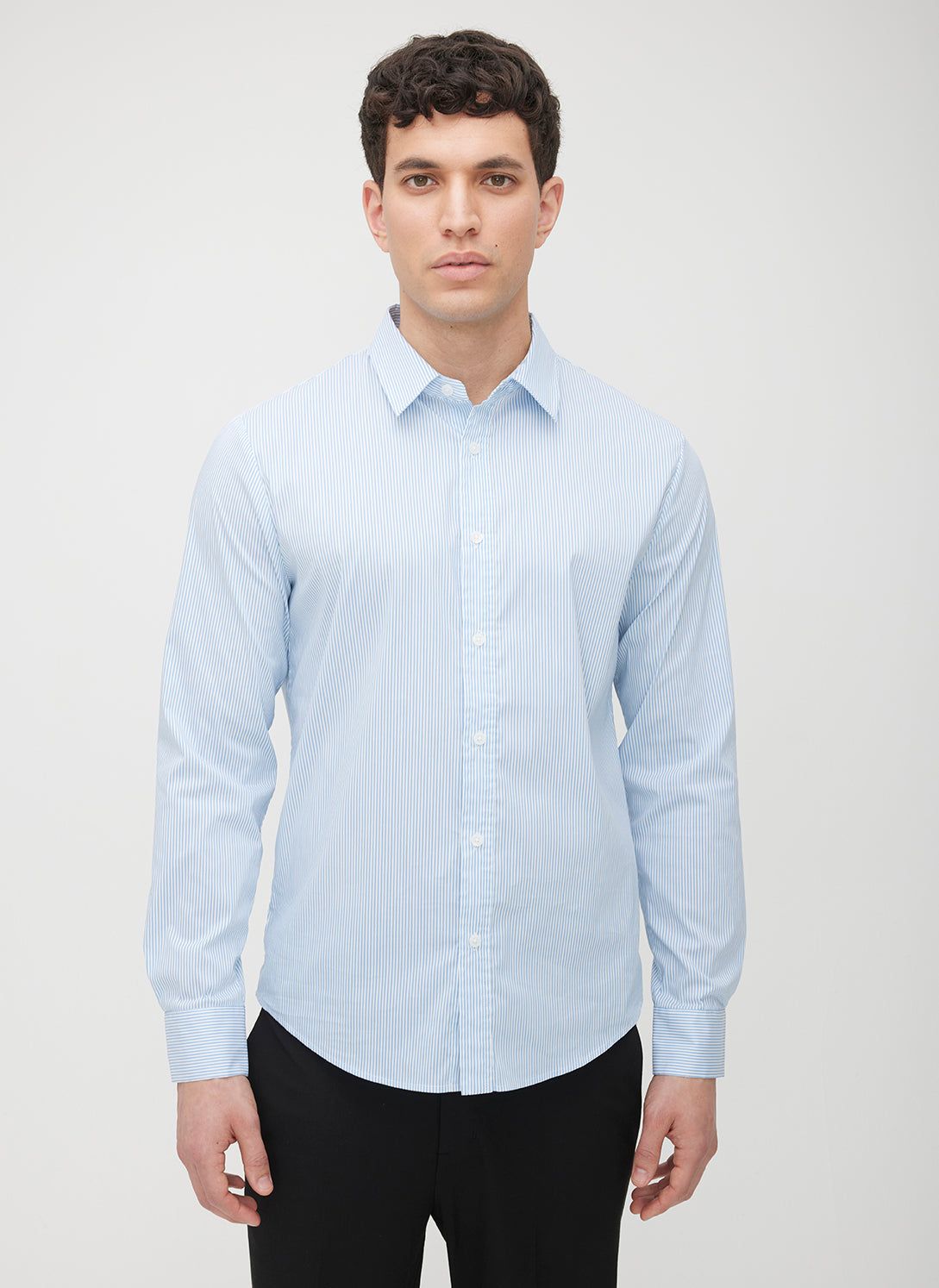 Acadia Long Sleeve Poplin Shirt sold by Kit and Ace