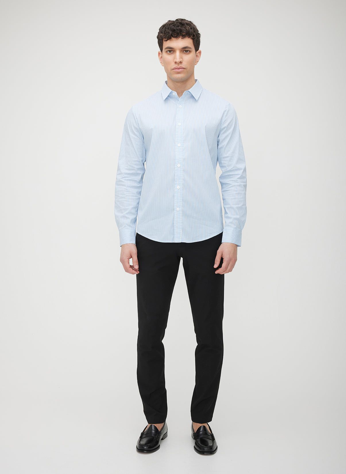 Acadia Long Sleeve Poplin Shirt sold by Kit and Ace product image thumbnail 2