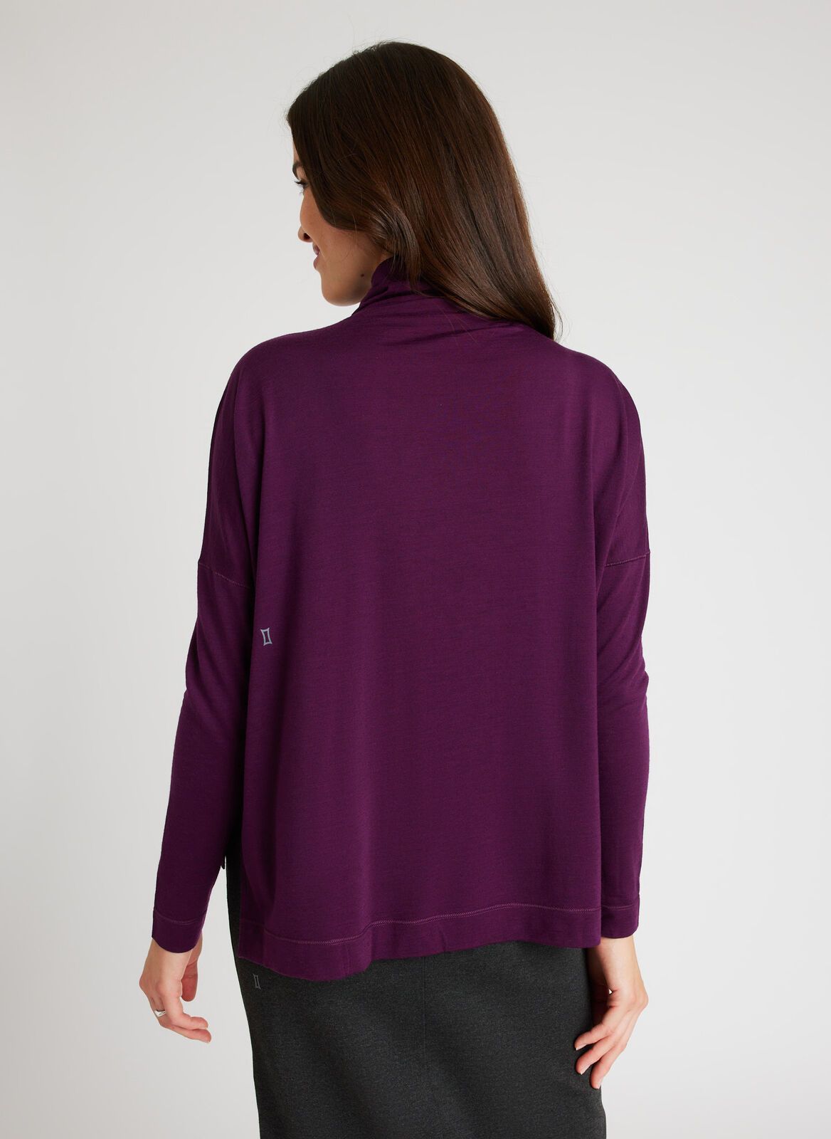 Merino Turtleneck Long Sleeve Tee sold by Kit and Ace product image thumbnail 19