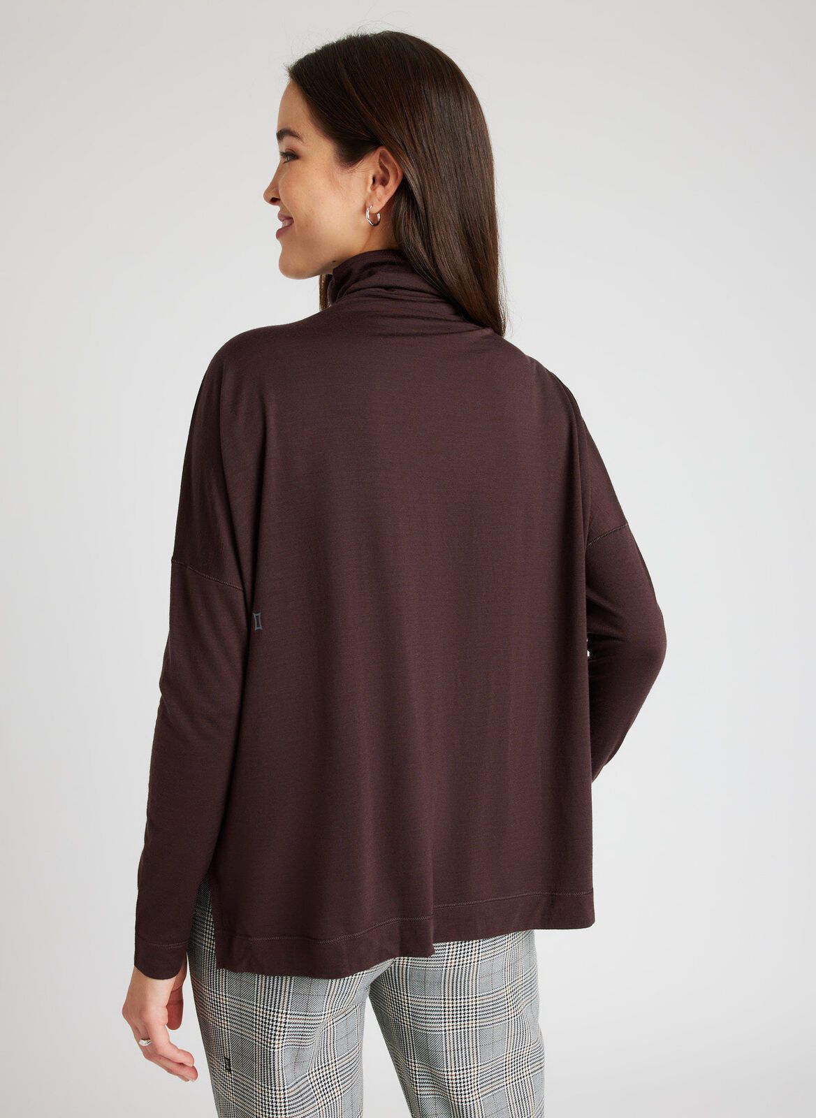 Merino Turtleneck Long Sleeve Tee sold by Kit and Ace product image thumbnail 23