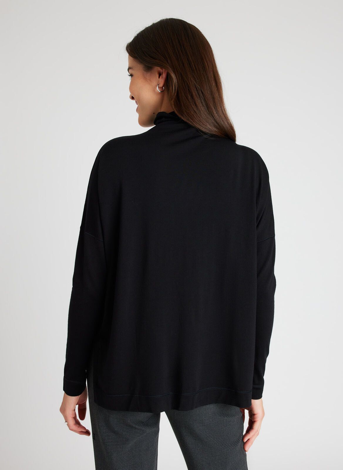 Merino Turtleneck Long Sleeve Tee sold by Kit and Ace product image thumbnail 7