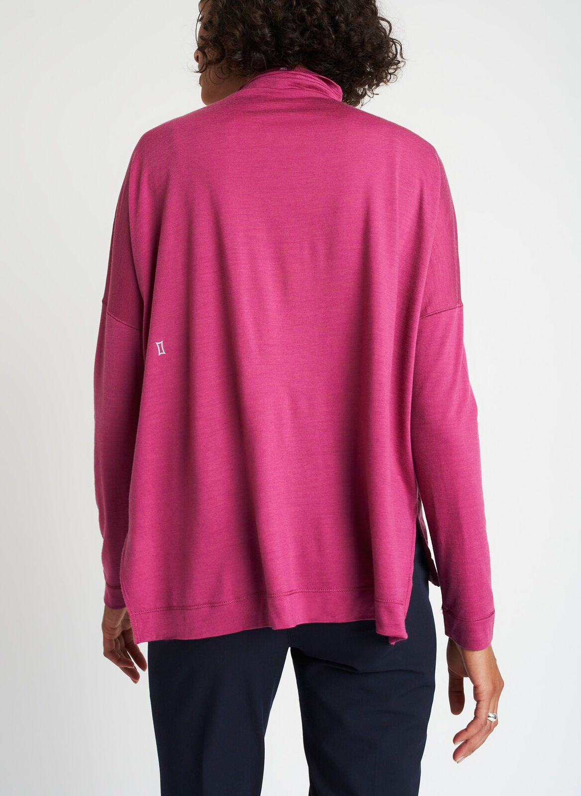 Merino Turtleneck Long Sleeve Tee sold by Kit and Ace product image thumbnail 16