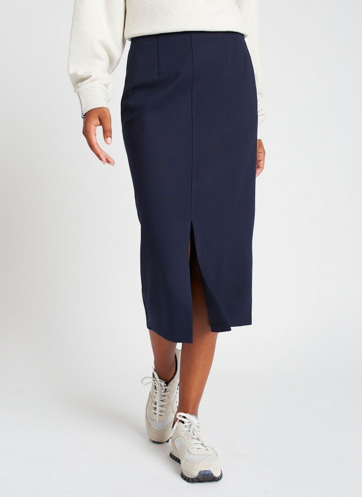 Serenity Double Knit Pencil Skirt sold by Kit and Ace product image thumbnail 3