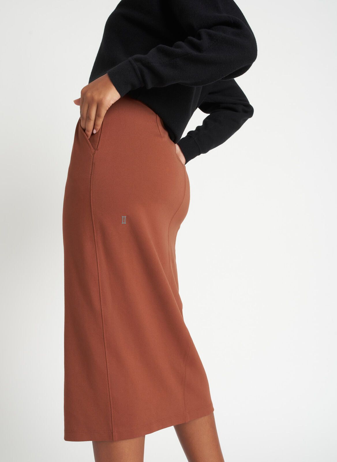 Serenity Double Knit Pencil Skirt sold by Kit and Ace product image thumbnail 13