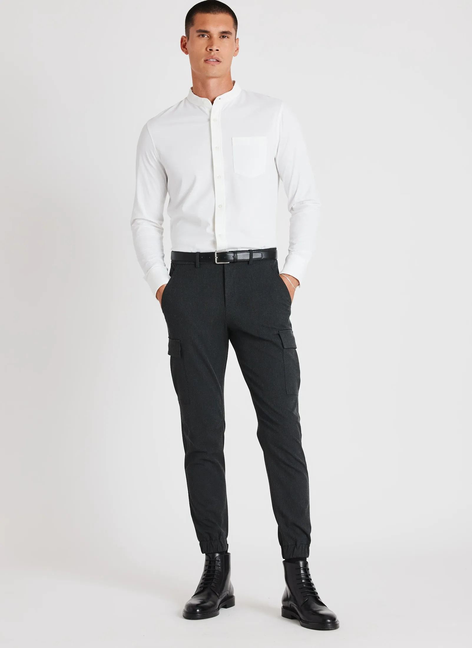 Recycled Suiting Cargo Pants sold by Kit and Ace product image thumbnail 5