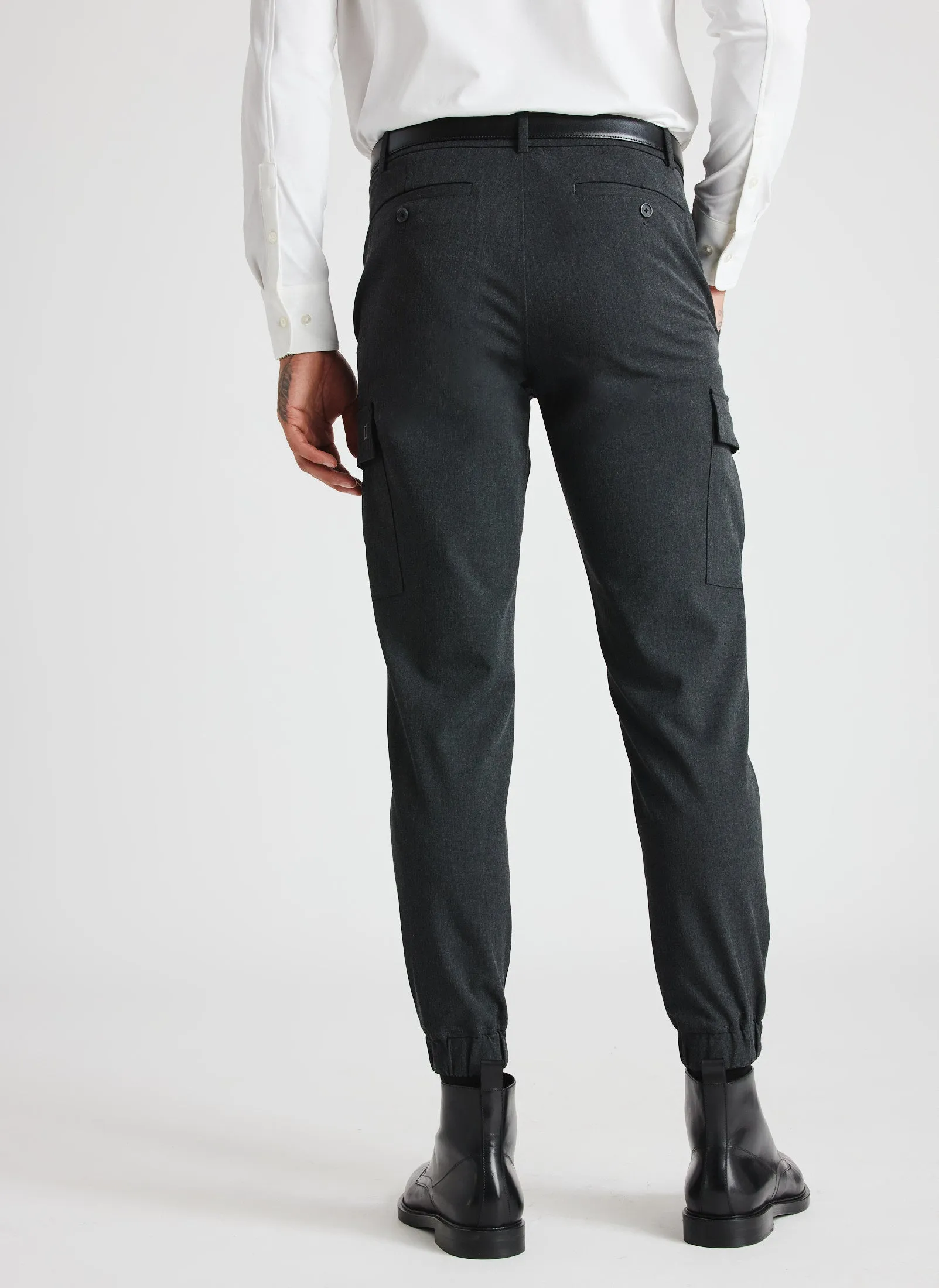 Recycled Suiting Cargo Pants sold by Kit and Ace product image thumbnail 3