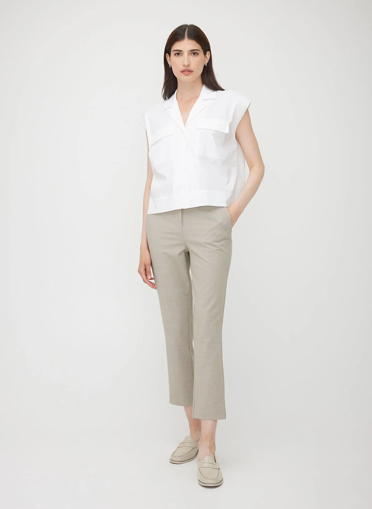 Seymour Classic Cropped Pants sold by Kit and Ace product image thumbnail 2