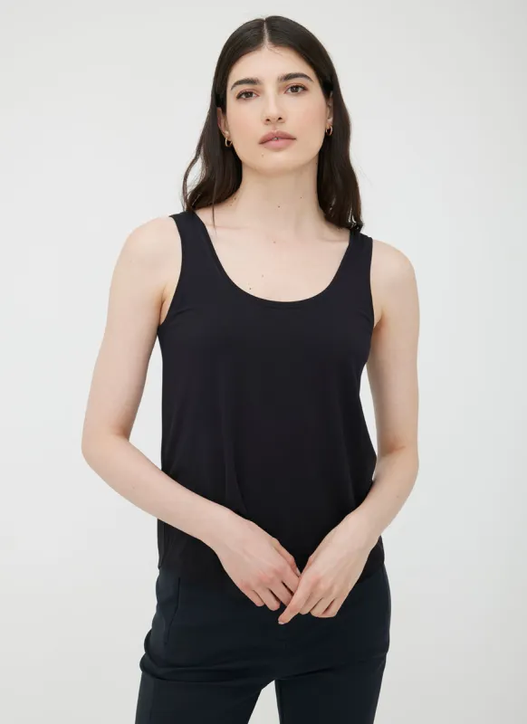 Charlotte Scoop Neck Tank sold by Kit and Ace