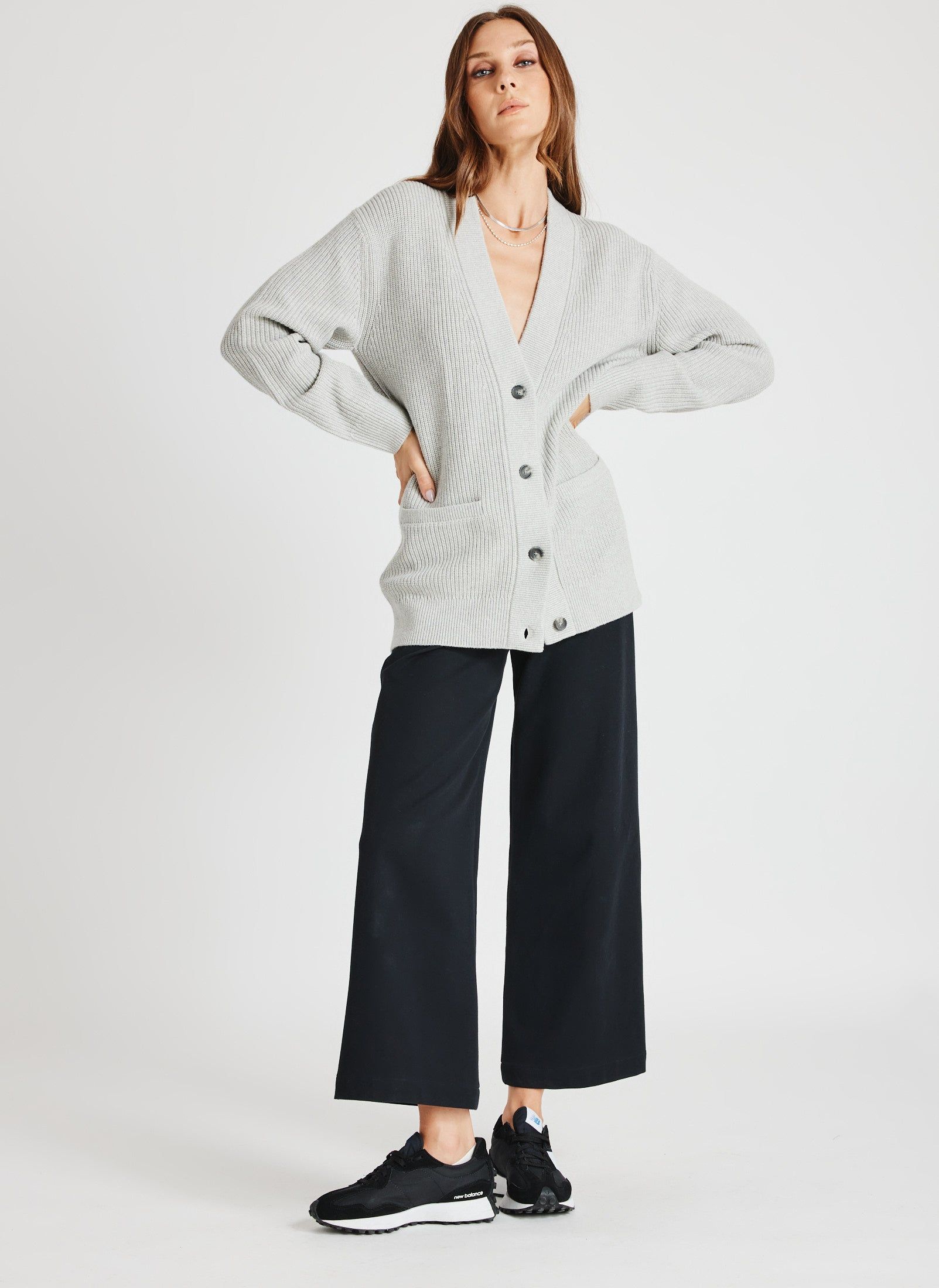 Weekend Merino Cardigan sold by Kit and Ace product image thumbnail 4