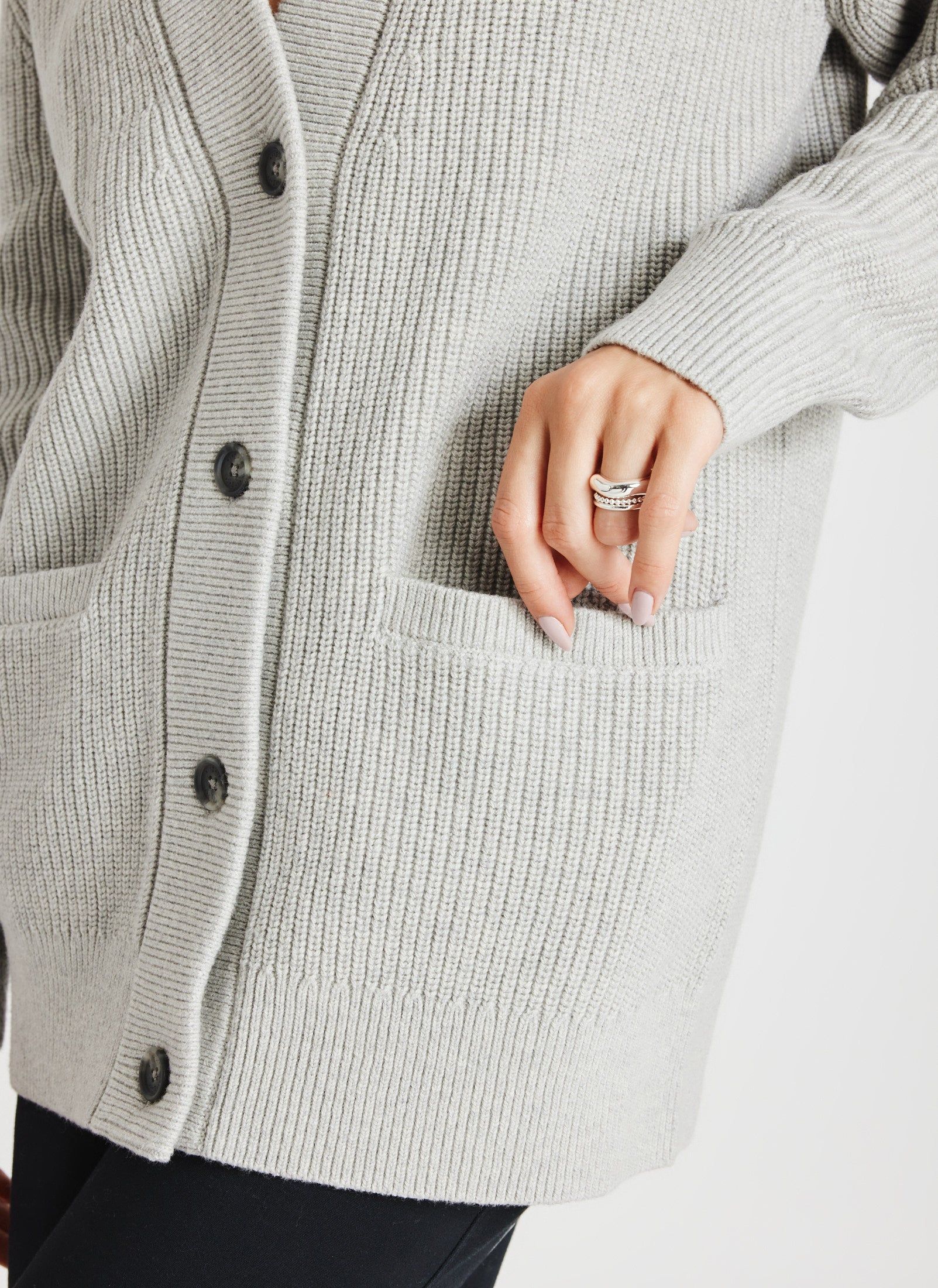 Weekend Merino Cardigan sold by Kit and Ace product image thumbnail 5