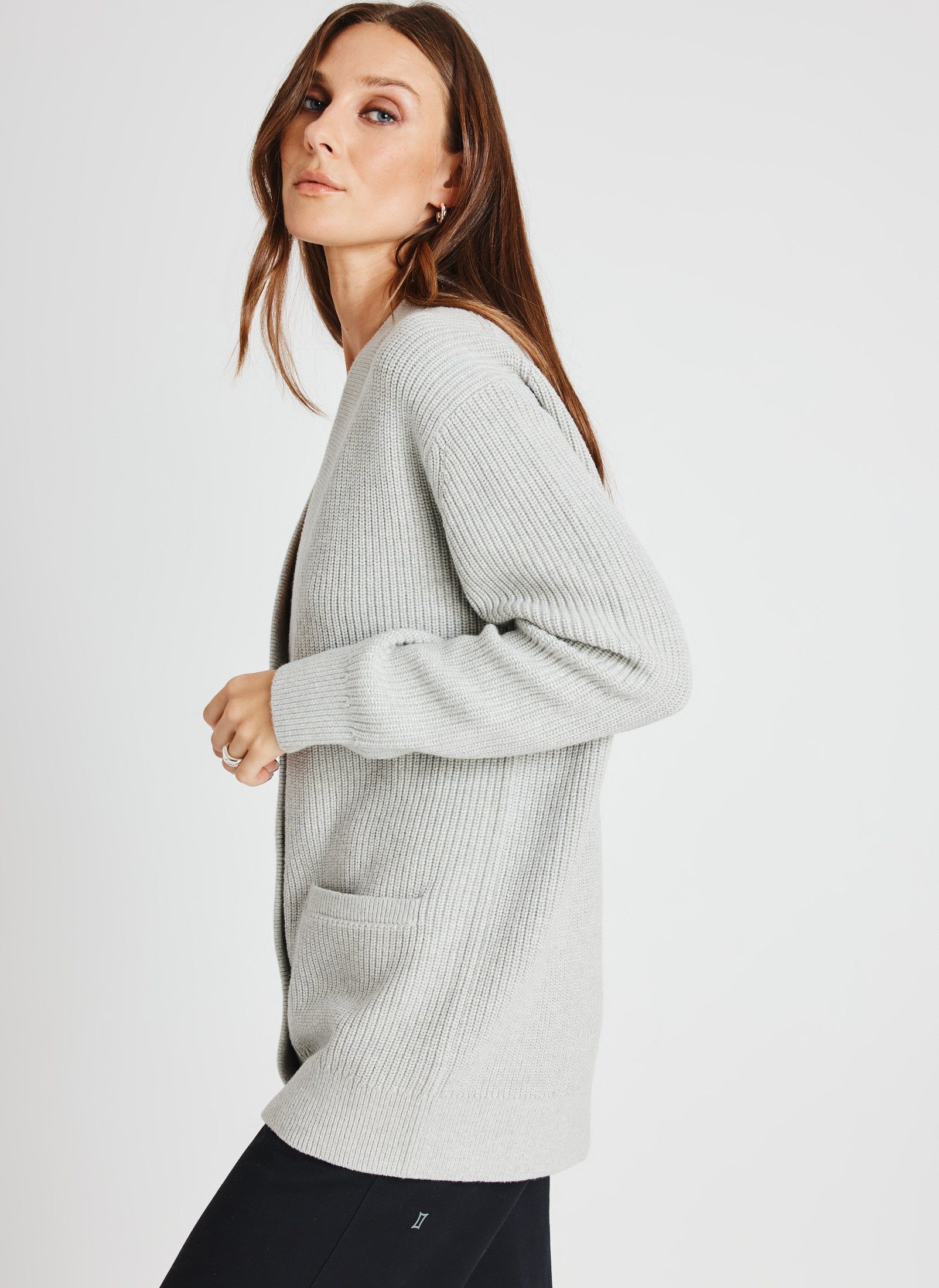 Weekend Merino Cardigan sold by Kit and Ace product image thumbnail 2