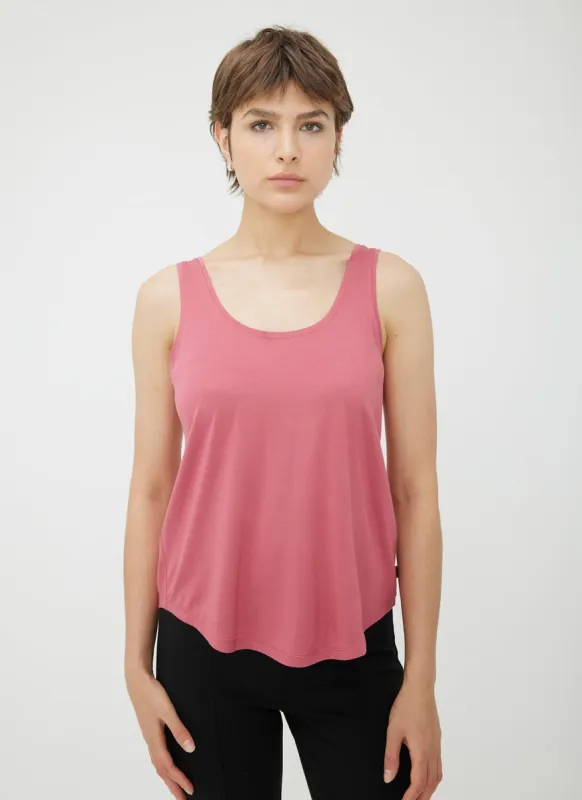 Charlotte Scoop Neck Tank sold by Kit and Ace