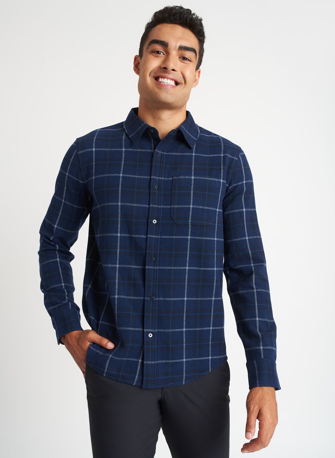 Plaid Flannel Shirt sold by Kit and Ace product image thumbnail 2