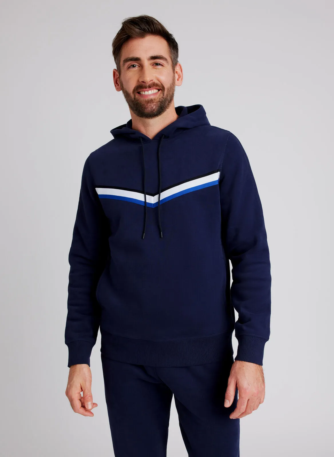 Radiance Tri-Stripe Hoodie sold by Kit and Ace