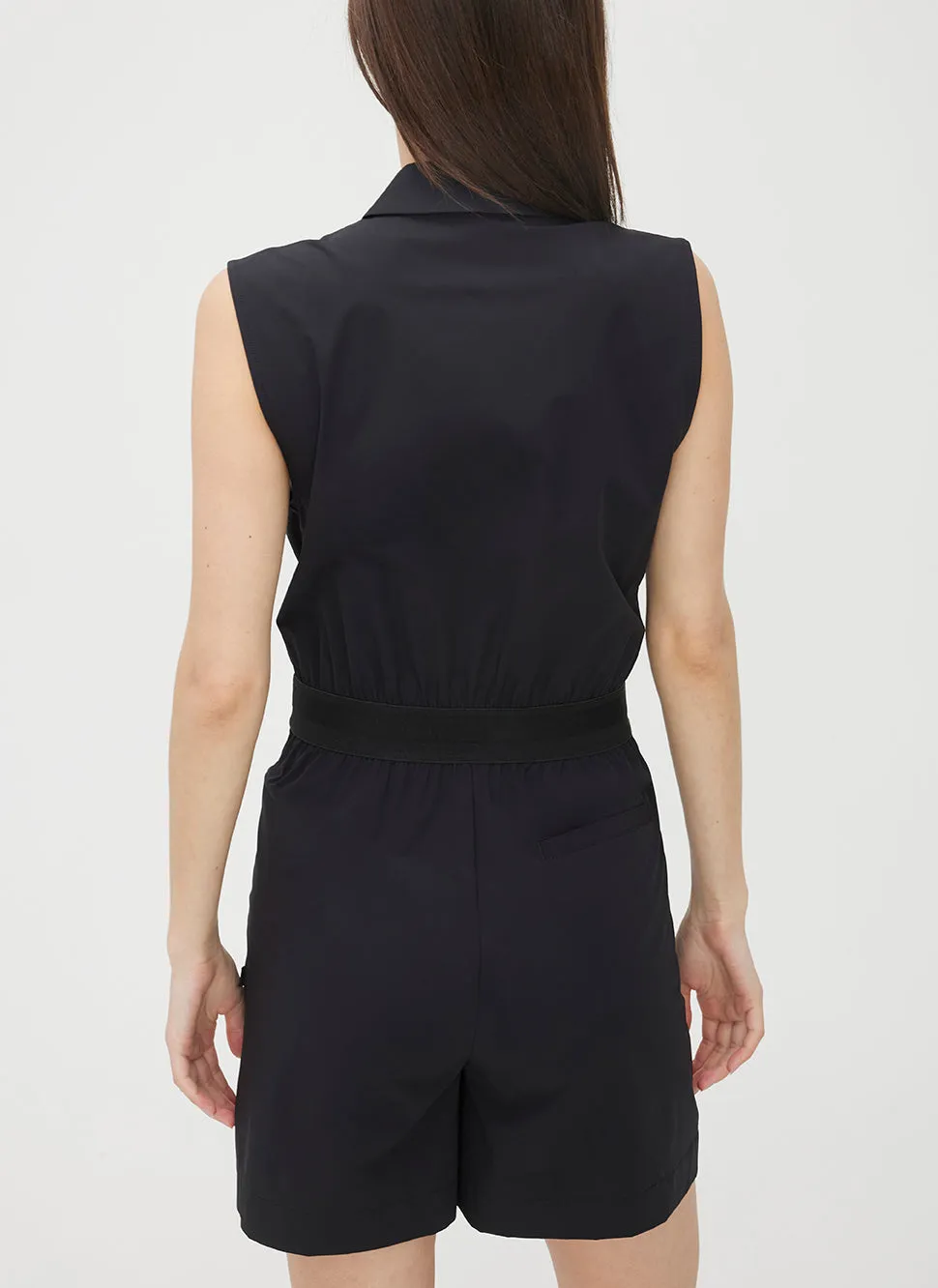 Madison Sleeveless Short Jumpsuit sold by Kit and Ace product image thumbnail 4