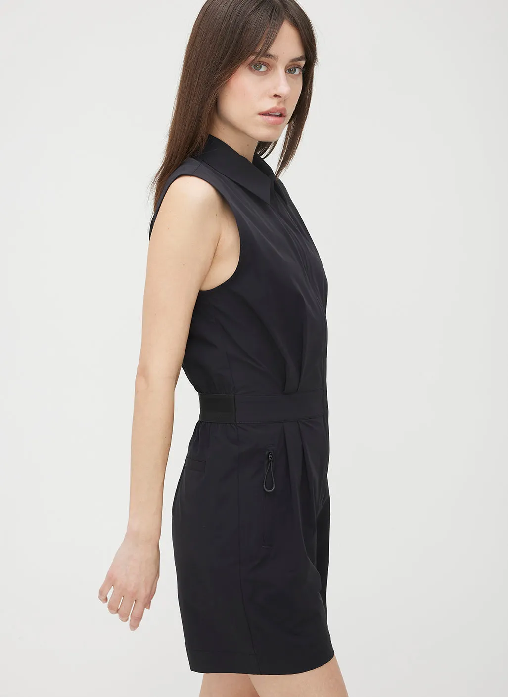 Madison Sleeveless Short Jumpsuit sold by Kit and Ace product image thumbnail 5
