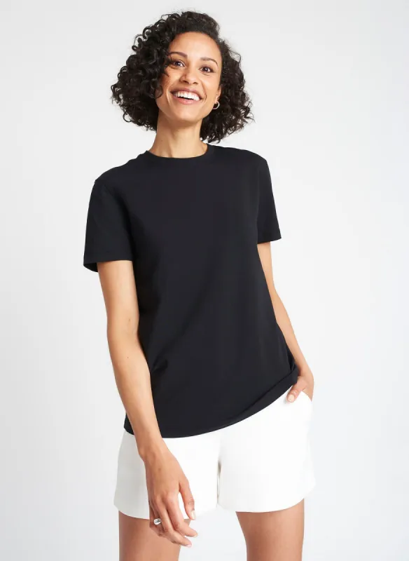 Pima Short Sleeve Crewneck Tee sold by Kit and Ace