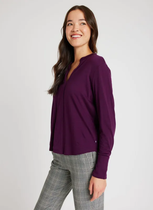 Merino Jersey Blouse sold by Kit and Ace