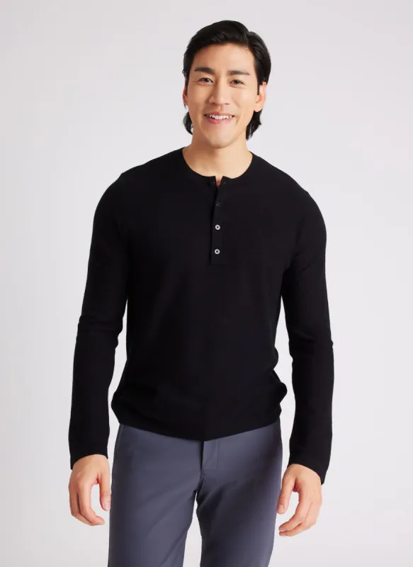 Cruising Henley Sweater sold by Kit and Ace