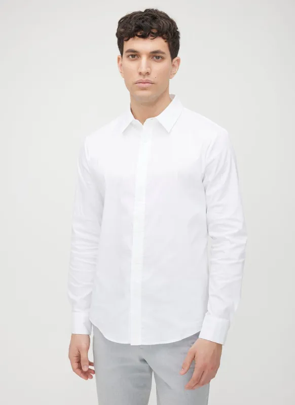 Acadia Long Sleeve Poplin Shirt sold by Kit and Ace