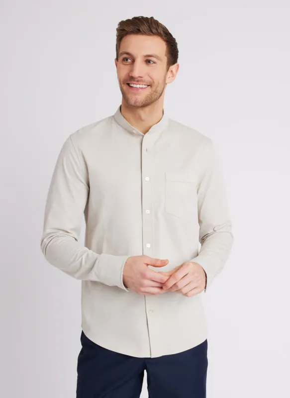 City Tech Collarless Shirt Standard Fit sold by Kit and Ace