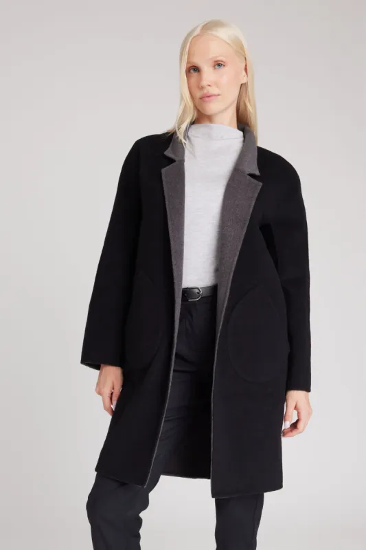 Turn Around Reversible Wool Jacket 2.0 sold by Kit and Ace