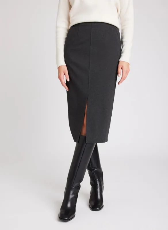 Serenity Double Knit Pencil Skirt made by Kit and Ace