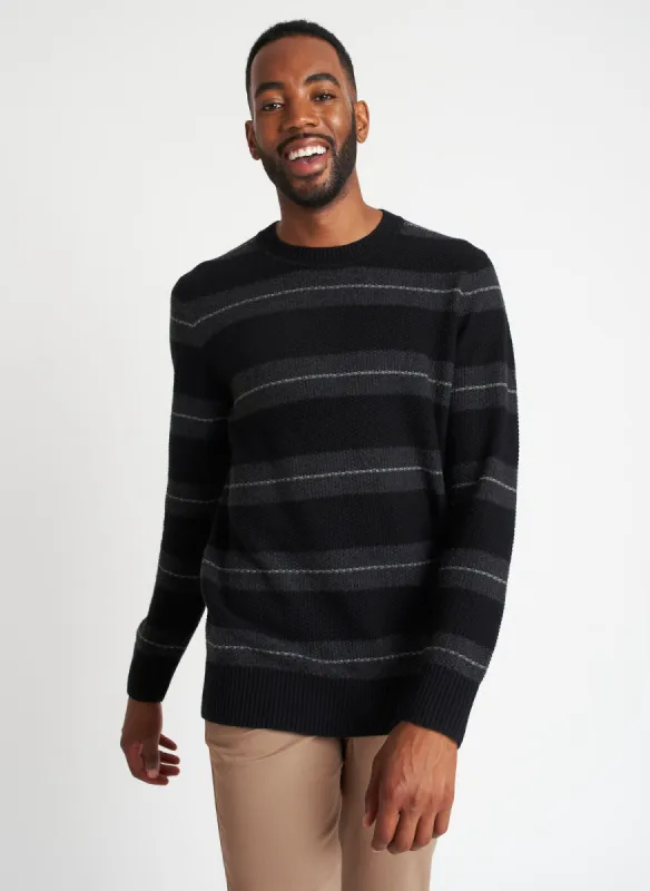 Merino Waffle Striped Sweater sold by Kit and Ace