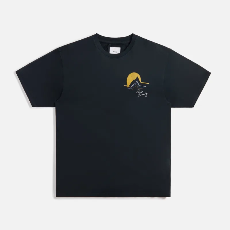 Rhude Awakening Tee - Vintage Black sold by Kith