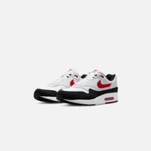 Nike Air Max 1 - White / University Red / Pure Platinum sold by Kith