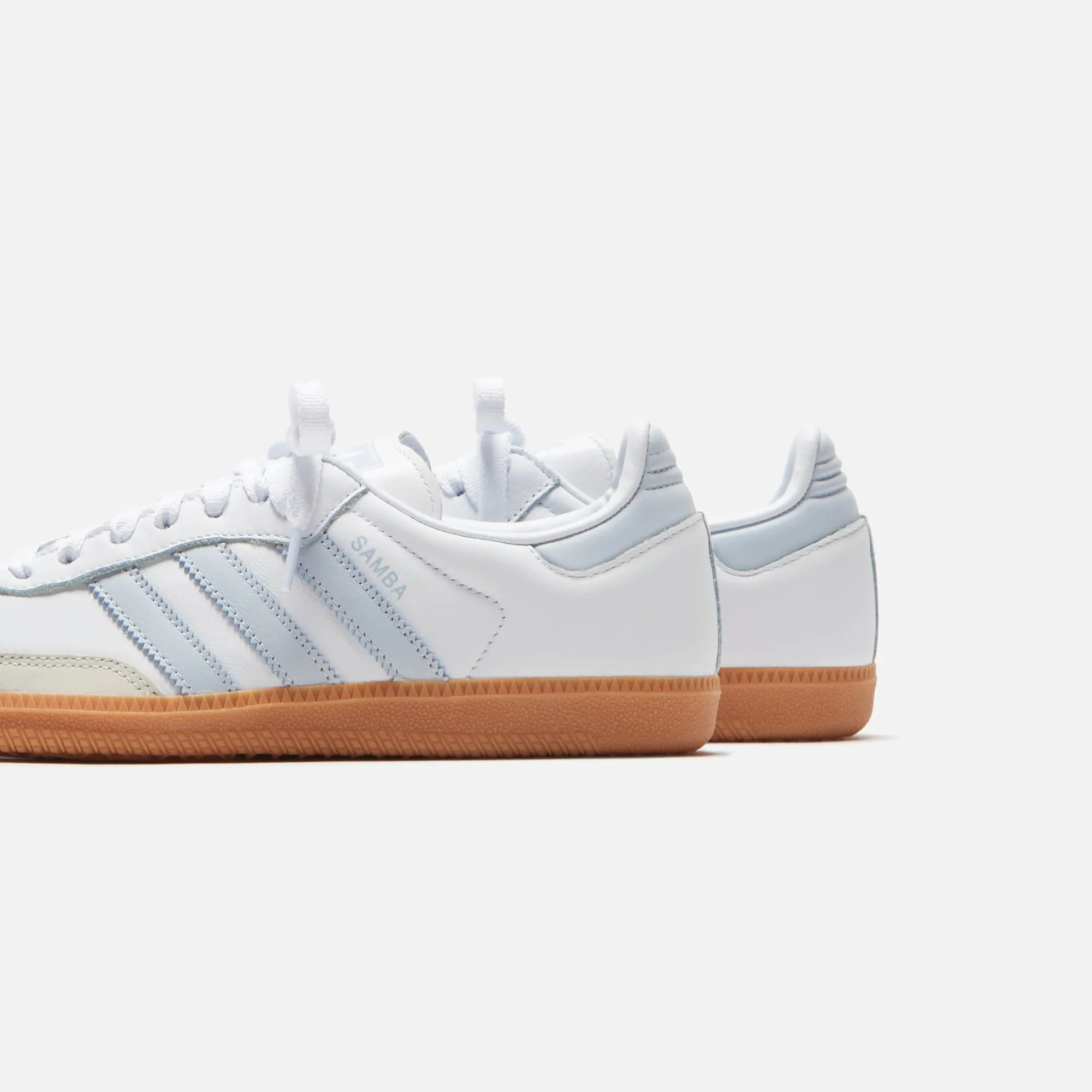 adidas WMNS Samba OG - Cloud White / Halo Blue / Off White sold by Kith product image thumbnail 3