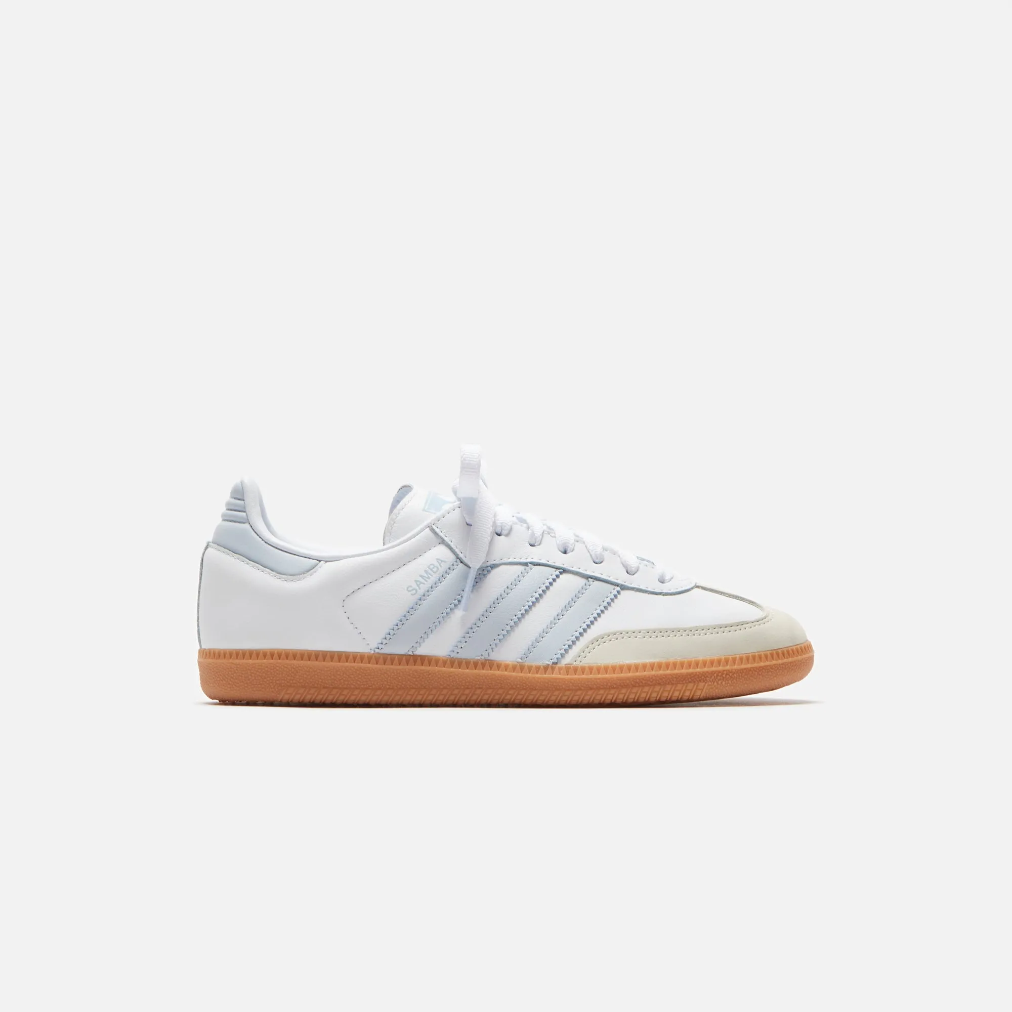 adidas WMNS Samba OG - Cloud White / Halo Blue / Off White sold by Kith