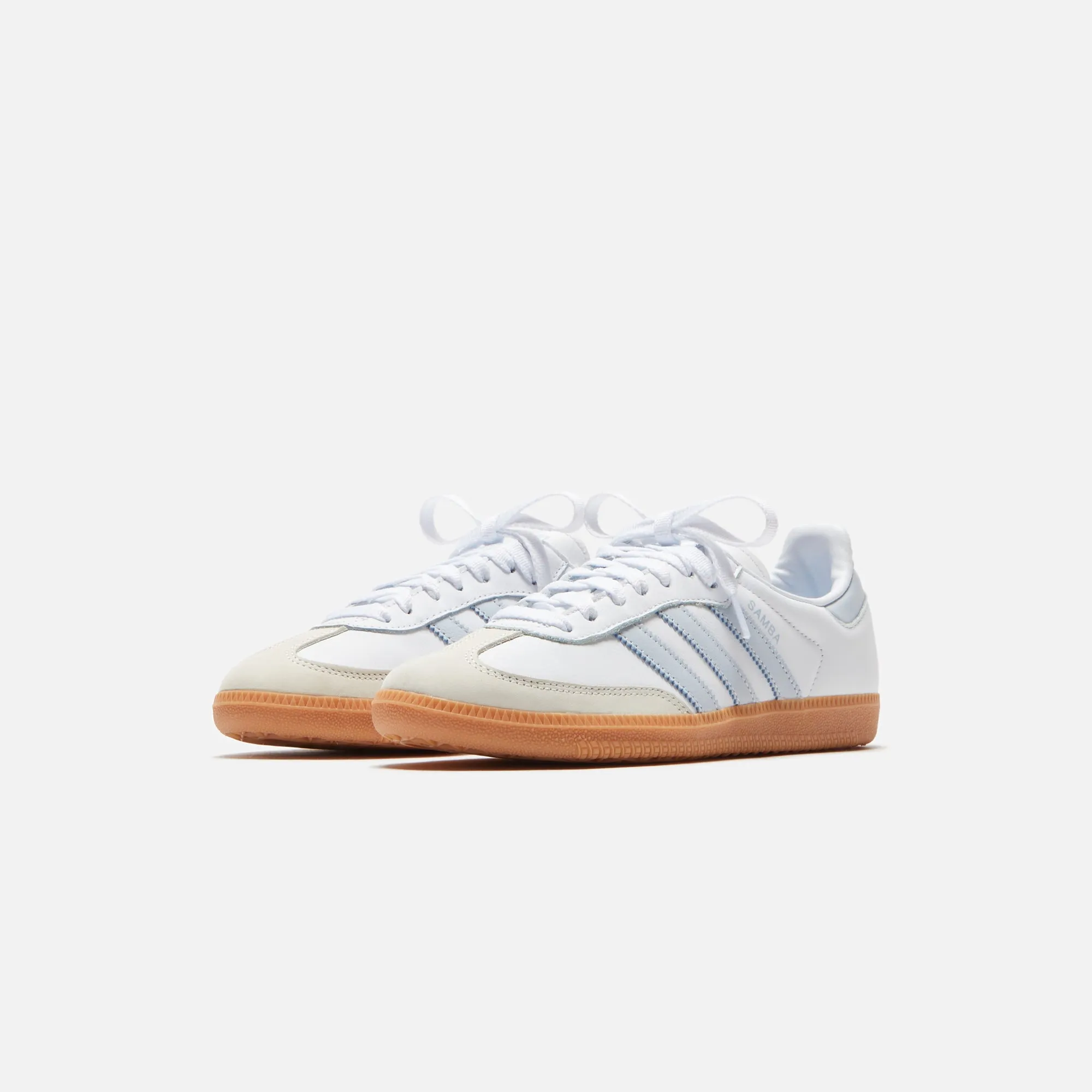 adidas WMNS Samba OG - Cloud White / Halo Blue / Off White sold by Kith product image thumbnail 2
