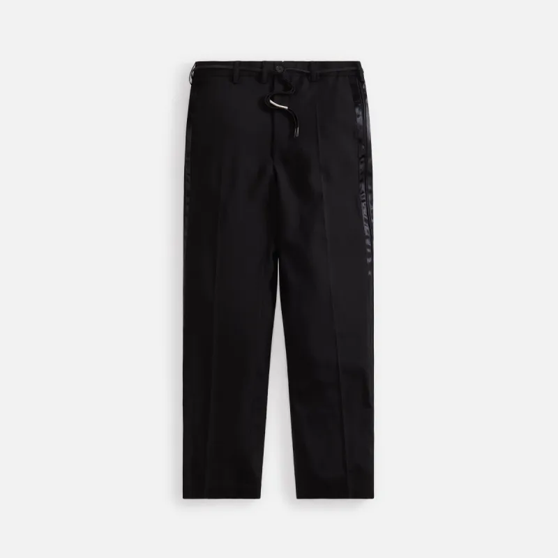 Marni Tropical Wool Trousers - Black sold by Kith