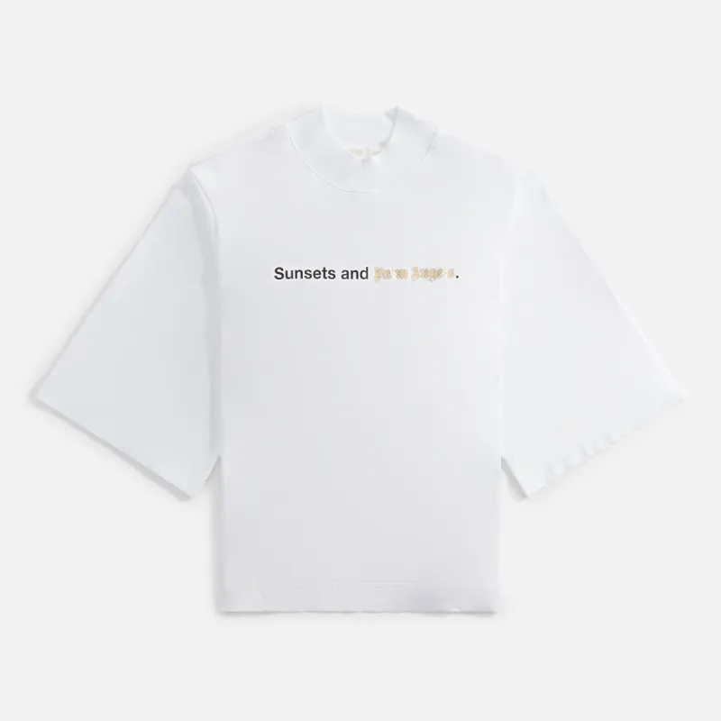 Palm Angels Sunsets Tee - White sold by Kith