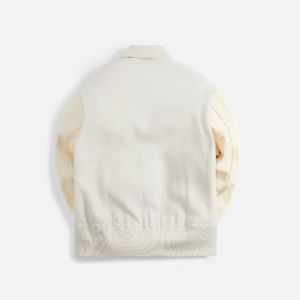 Visvim Varsity Jacket - Ivory sold by Kith