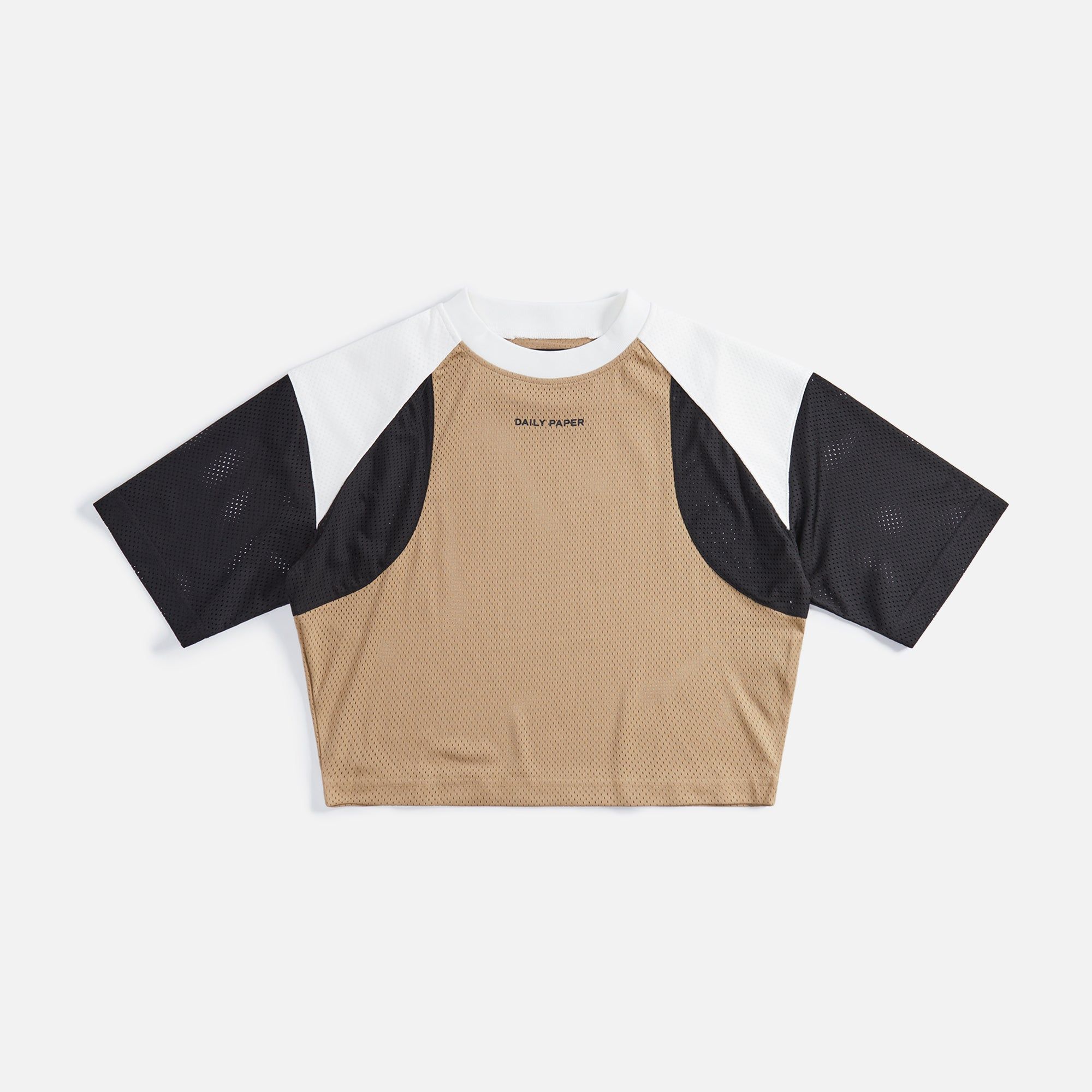 Daily Paper Piper Tee - Black / Twill / Egret sold by Kith