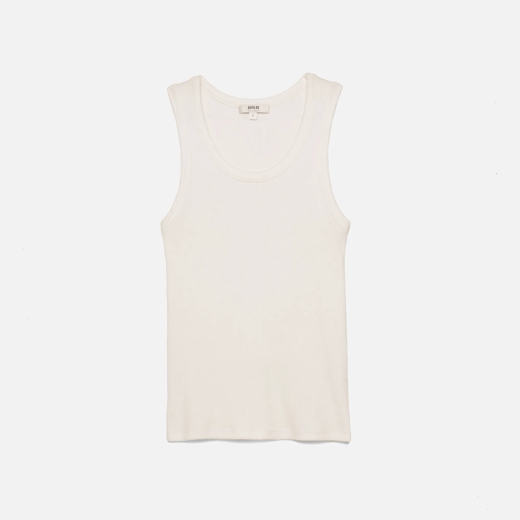 Agolde Poppy Tank - White sold by Kith