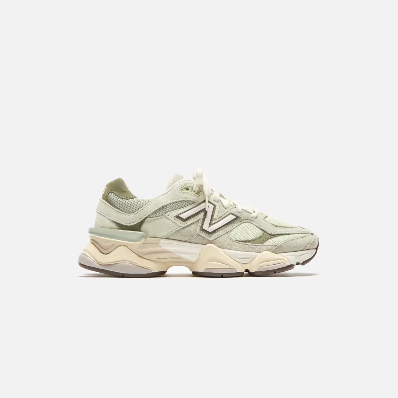 New Balance 9060 - Olivine / Lichen Green / Dark Olivine sold by Kith
