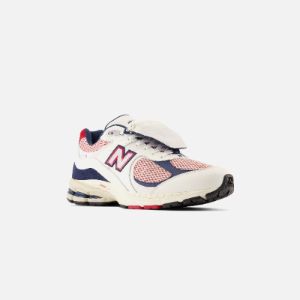 New Balance 2002R - Sea Salt Red / White sold by Kith