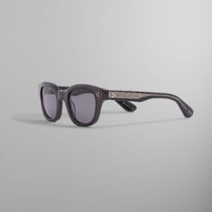 Kith for Garrett Leight CO Gibson Sunglasses - Noir sold by Kith