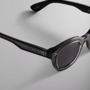 Kith for Garrett Leight CO Gibson Sunglasses - Noir sold by Kith