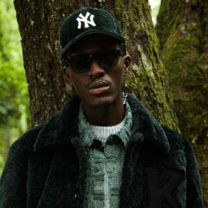 Kith for Garrett Leight CO Gibson Sunglasses - Noir sold by Kith