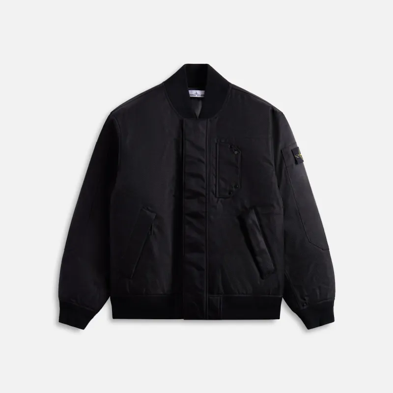 Stone Island Real Down Jacket - Black sold by Kith