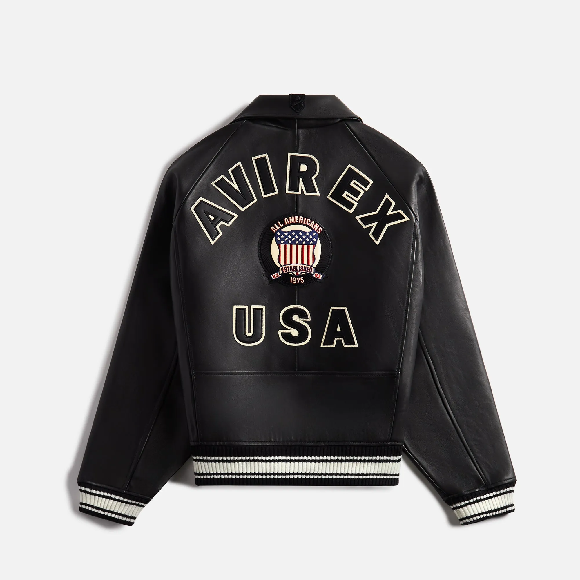 Avirex Icon Jacket - Black sold by Kith product image thumbnail 2