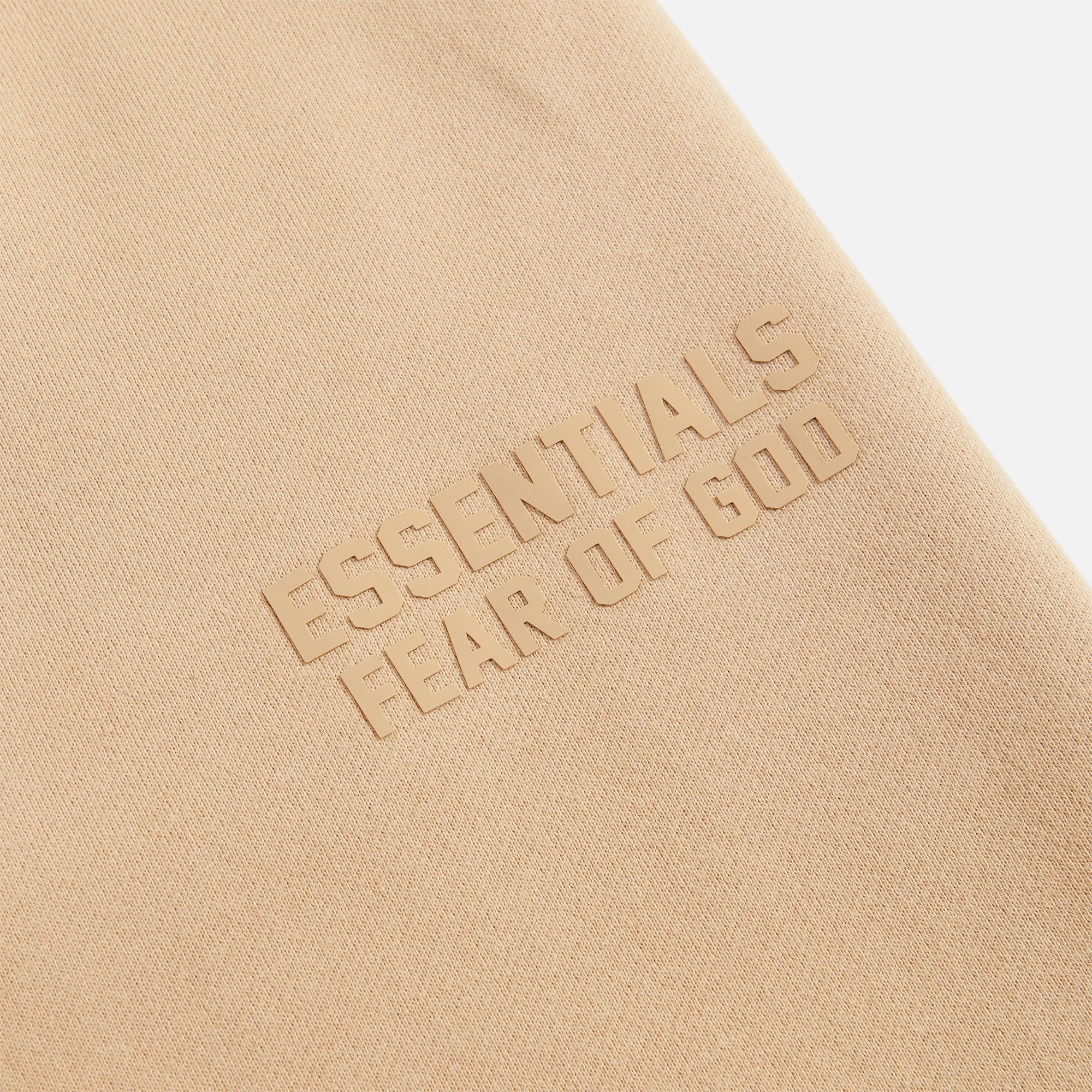 Essentials Fleece Relaxed Sweatpants - Sand sold by Kith product image thumbnail 5