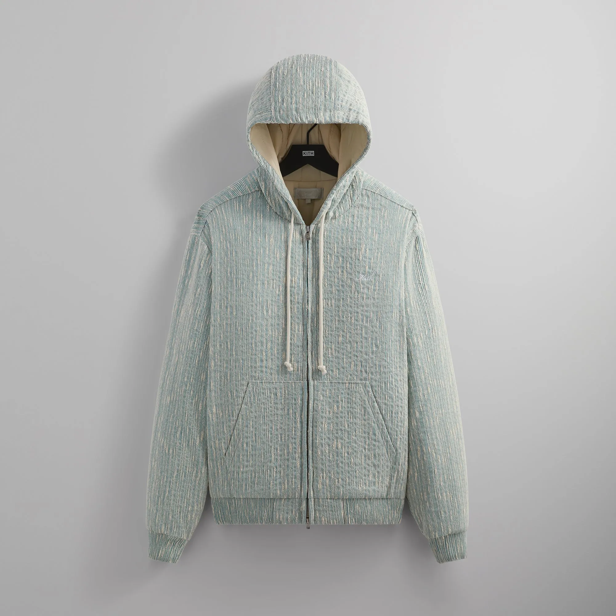 Kith Slub Boucle Sierra Hoodie - Glaze sold by Kith